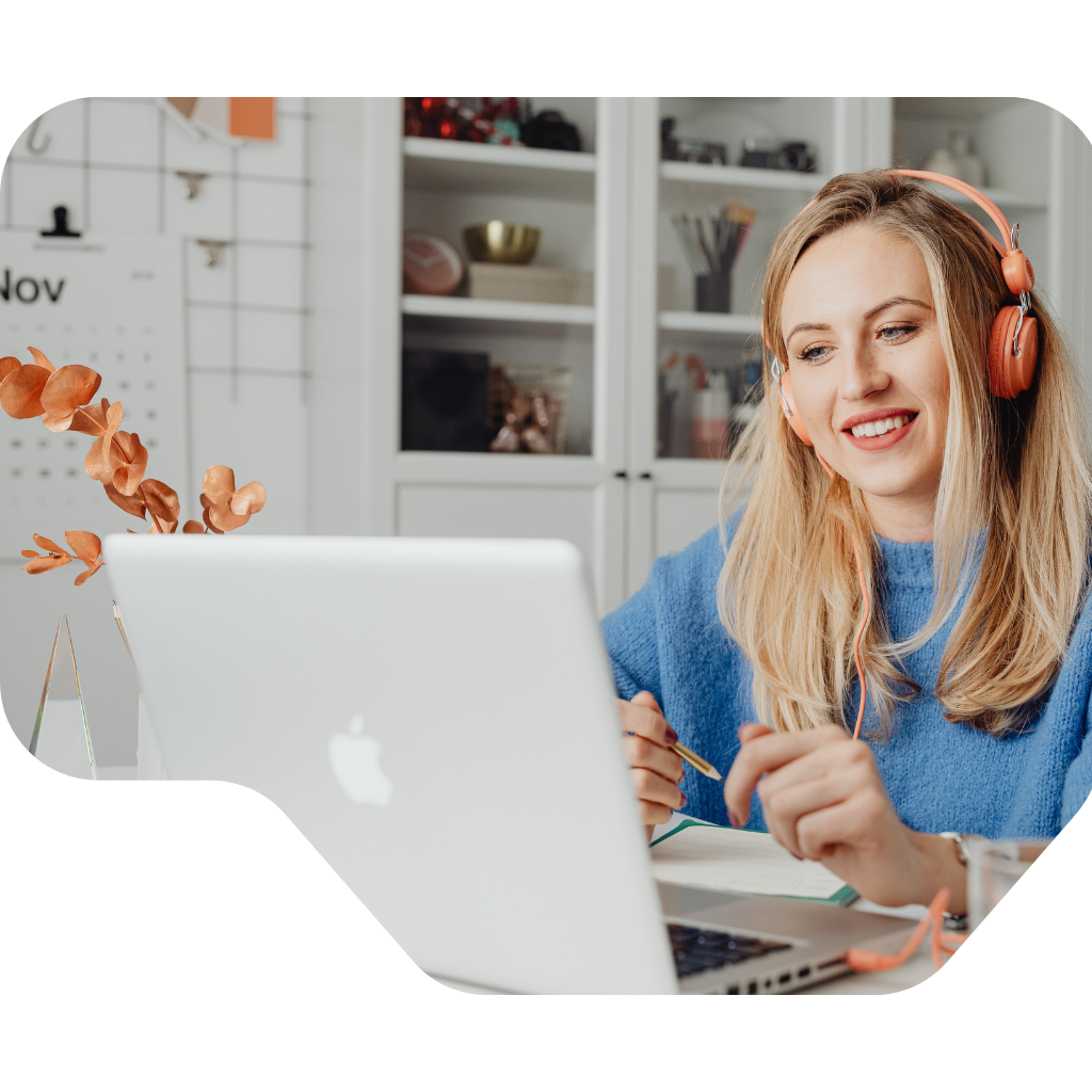 Happy customer using BlueAngelHost