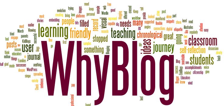 why blog